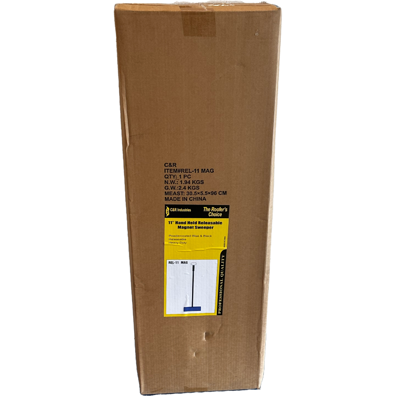 Picture of 11.25&quot; Hand Held Releasable Magnet Sweeper